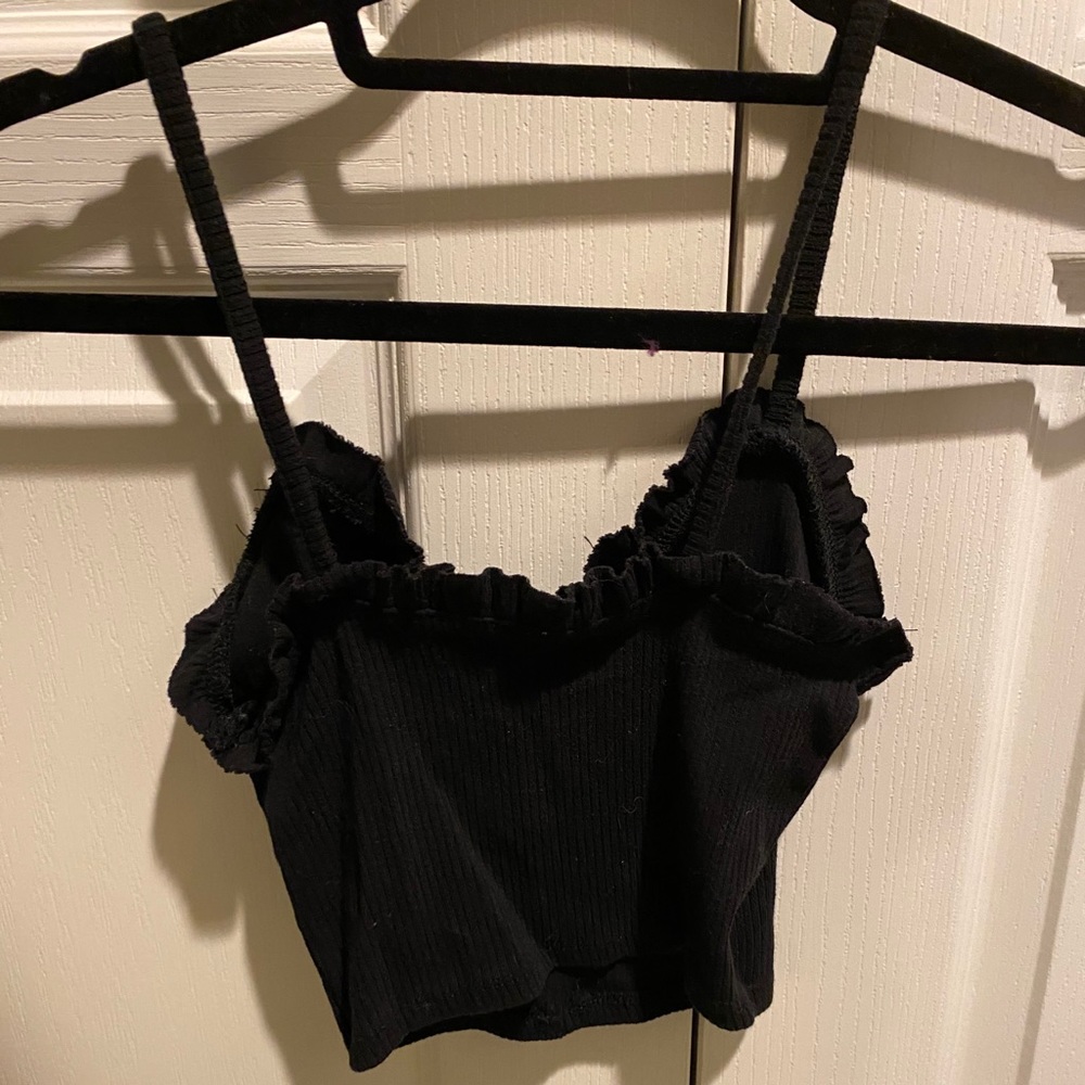 Garage Black Tank Top